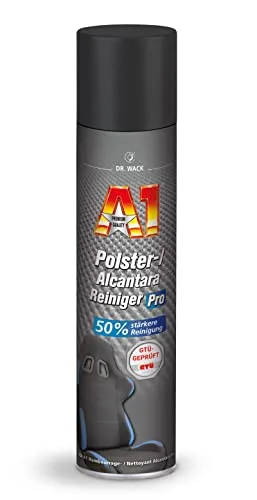 ILODA 3X 400ml Dr. Wack A1 Polster-Reiniger Pro, Polsterreiniger für Autositze, Kfz Sitzreiniger, Polsterschaum, Flecken und Gerüche aus Polstern entfernen