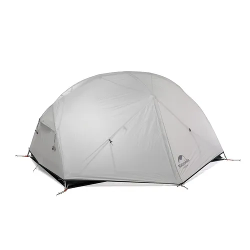 Naturehike Mongar 2 Zelt - Ultraleichtes Campingzelt für 2 Personen - Zelt für 2 Personen, ultraleicht mit nur 1.8 kg, ideal für 3-Jahreszeiten-Camping, bietet hervorragenden Wetterschutz mit einer Wassersäule von 3001-4500 mm.