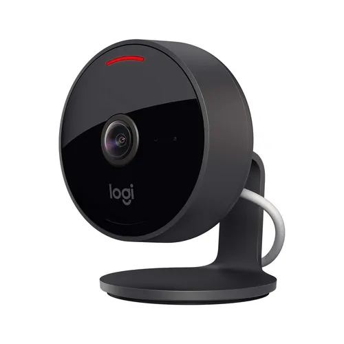 Logitech Circle View Wireless Security Camera - Hochauflösende Überwachungskamera mit Nachtsicht und einfacher Einrichtung für Ihr Zuhause