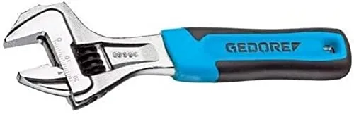 Gedore Rollgabelschlüssel 60 S 12 JC - Hochwertiger verstellbarer Schraubenschlüssel - Schraubenschlüssel, mit präziser Verstellung für optimalen Grip und vielseitige Anwendung in Werkstatt und Zuhause.