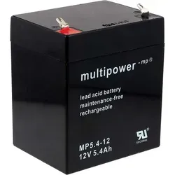 Powery Bleiakku MP5,4-12 5400 mAh - Kamera-Akkus mit 5400 mAh für zuverlässige Energieversorgung, ideal für längere Einsätze und professionelle Anwendungen.