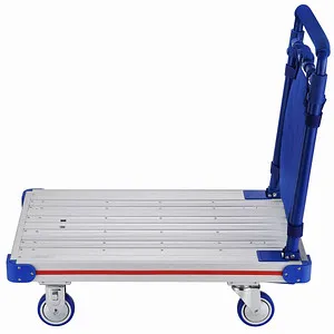 Transportwagen blau 40 x 63 x 90 cm