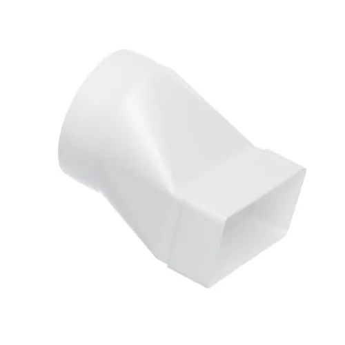 Ø 100mm / 55x110mm Übergangsstück Adapter Flachkanal Rundrohr Abluft Kanal Abluftkanal