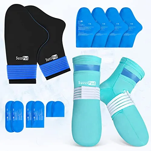 SuzziPad Kältetherapie-Socken und Handeisbeutel – Komfort für Chemotherapie-Patienten