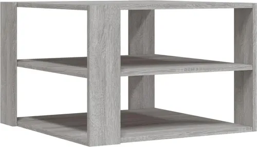 vidaXL Couchtisch Grau Sonoma 59,5x59,5x40 cm in grau von vidaXL