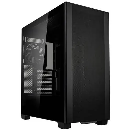 Phanteks XT Pro Tempered Glass Windows - schwarz - Midi-Tower Gaming-Gehäuse mit elegantem Tempered Glass-Seitenteil für optimale Sicht auf Ihre Hardware.