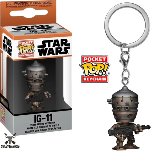 FUNKO POP! Star Wars IG-11 - Pocket Keychain Schlüsselanhänger - Neu