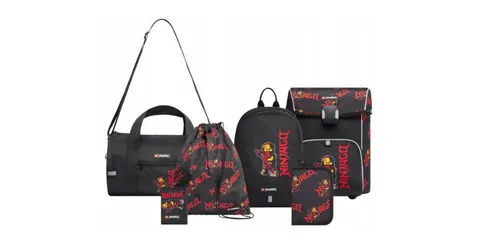 LEGO® Bags Schulranzen Starter Kit, Rot