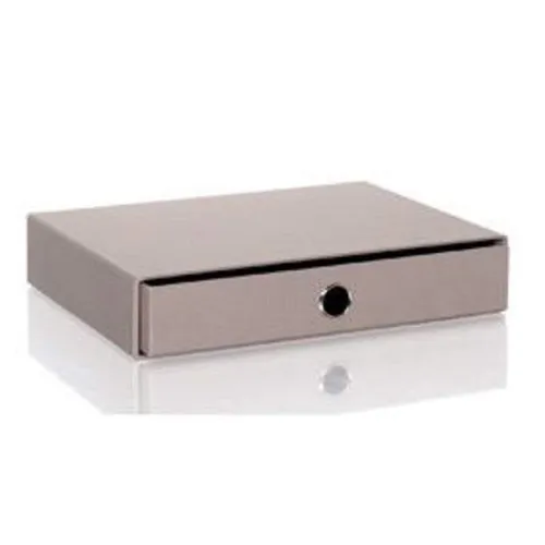 Rössler 1524452490 - S.O.H.O. Schubladenbox, A4, Taupe