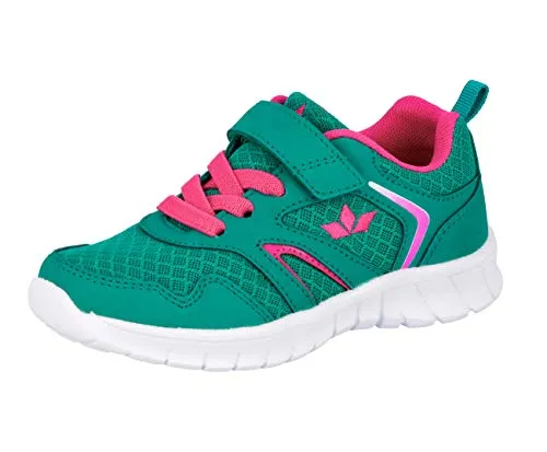 Lico Unisex Kinder Skip Vs Sneaker in Türkis Pink, Größe 36 EU - Sneaker mit kaltem Futter für warme Füße, ideal für aktive Kinder und vielseitig einsetzbar.