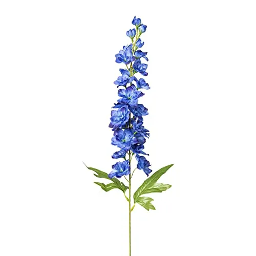 creativ home Kunstblume RITTERSPORN 75cm. Künstlicher Delphinium in BLAU
