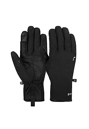 Reusch Trooper Touch-tec Lady black/silver (7702) 8 - Funktionale Handschuhe für Skitourengeher, winddicht und mit touchscreenfähigem Zeigefinger für optimale Nutzung bei kaltem Wetter.