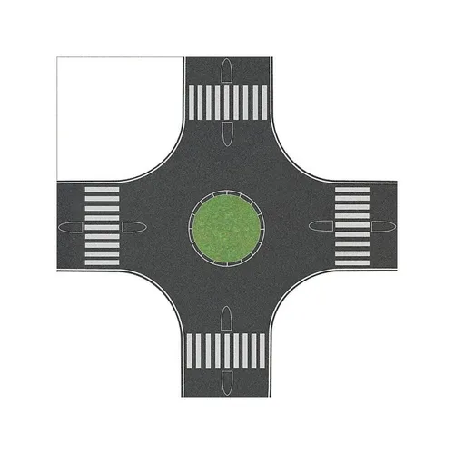 Busch-1101 Kreisverkehr H0 NEU OVP Kreisverkehr H0Hersteller Nummer: 01101Herst