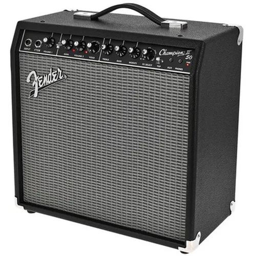 Fender Champion II 50 Combo-Verstärker - Combos mit Transistorverstärker; 50 Watt Leistung mit vielseitigen Klangeinstellungen und 12