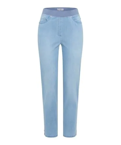 Produktbild Raphaela by Brax Damen Pamina 6/8 Schlupfhose Light Denim