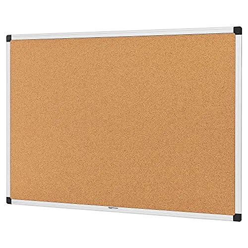Amazon Basics Notizbrett aus Kork, Rechteckig 90 x 60 cm von Amazon