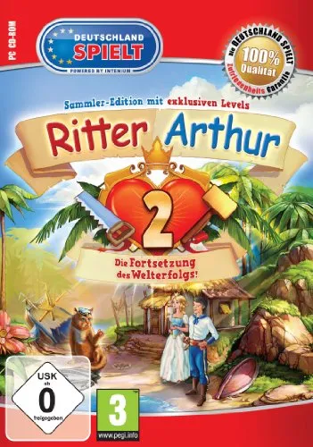 Ritter Arthur 2 - Die spannende Fortsetzung - Strategiespiel mit Zeitmanagement-Elementen, exklusive Levels und großartige Grafik - perfektes Abenteuer für Fans von Ritter Arthur!