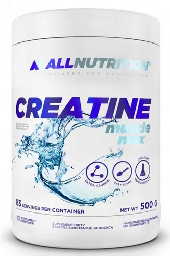 ALL NUTRITION Allnutrition Creatine Monohydrat Muscle Max 500g Pulver Pulver, Mikronisiertes Kreatin-Monohydrat