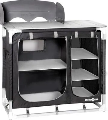 Brunner Azabache CT Square Campingschrank, 85x52x90cm, Aluminium