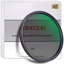 67mm Zirkularer Polfilter S-Pro HD Nano MRC16 von NITTO AGC - Hochwertiger 67mm Polfilter mit 16-Schichtenbeschichtung für brillante Farben und reduzierte Reflexionen. Ideal für Fotografen, die professionelle Ergebnisse erzielen möchten.