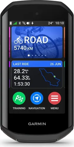 Garmin Edge 1050 - GPS-Fahrradcomputer mit brillanten 3,5 Zoll LCD-Display, bis zu 60 Stunden Akkulaufzeit und Community-Funktionen für sichere Touren