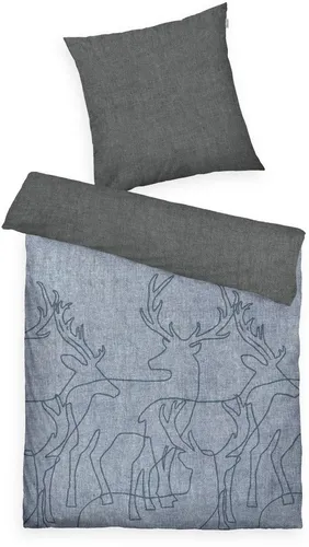 TOM TAILOR HOME Wendebettwäsche Lennart in blau von TOM TAILOR HOME