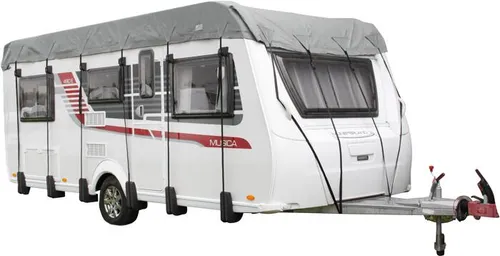 Hindermann Wintertime Caravan-Dachschutzplane 750x300cm - Schutzhüllen & -planen, schützt Ihren Caravan zuverlässig vor Wintereinflüssen und bietet zusätzlichen Rabatt bei Aktionsprodukten.