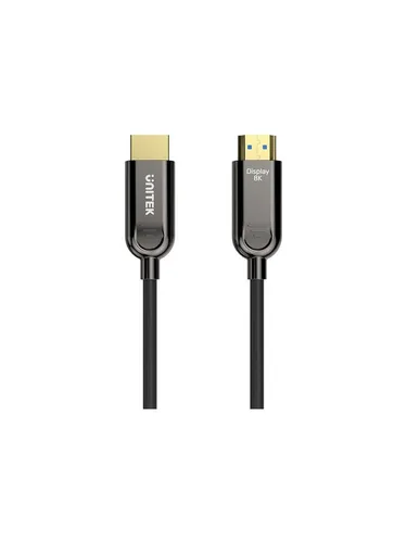 Unitek HDMI-Kabel - 30 m - Hochwertiges HDMI-Kabel mit 30 m Länge, ideal für eine stabile Verbindung. Unterstützt 8K bei 60 Hz für gestochen scharfe Bildqualität.