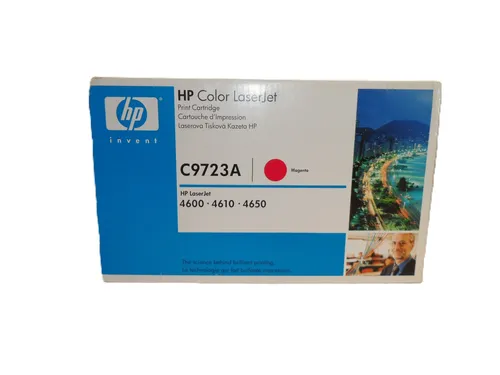 HP Toner C9723A 641A Magenta - Original LaserJet Tonerkartusche, hohe Ergiebigkeit mit bis zu 8000 Seiten für professionelle Farbdrucke