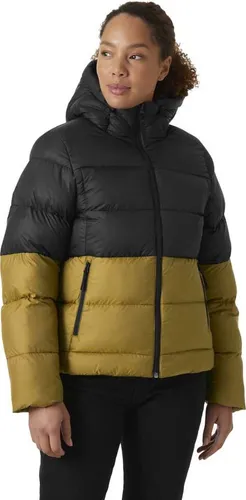 Helly Hansen Active Steppjacke Schwarz XL - Damen Daunenjacke mit hochwertiger High Loft™-Isolierung, ideal für kalte Wintertage. Mittellang, verstellbare Kapuze und PFC-freie DWR-Imprägnierung sorgen für Komfort und Wärme.