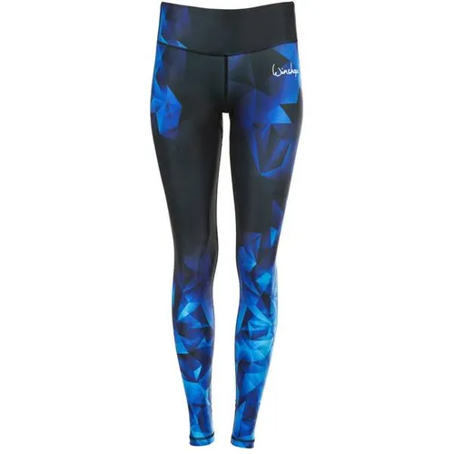 WINSHAPE Damen Functional Power Shape Tights Ael102 - Stoffhosen mit Anti-Rutsch-Effekt, figurformend durch leichten Kompressionseffekt. Ideal für Fitness, Workout, Pilates, Yoga und Freizeit.