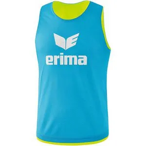 Erima Trainingsleibchen 3242001, Größe L, curacao/neon gelb, mit Wendefunktion