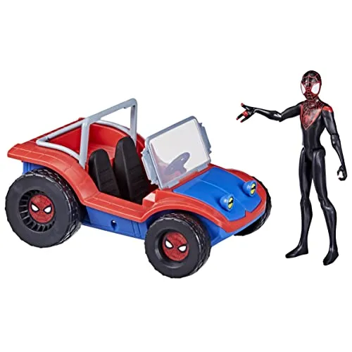 Marvel Spider-Man Spider-Mobil mit Miles Morales