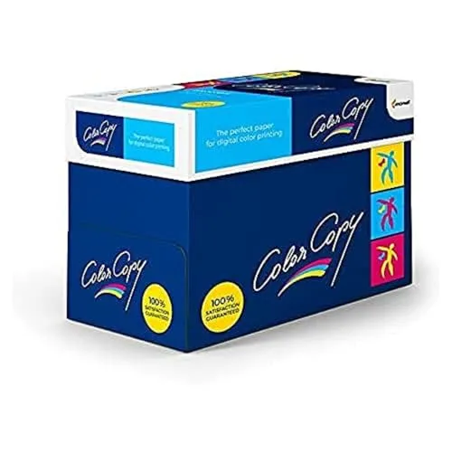 Mondi Color Copy Laserdruckpapier A4, 2500 Blatt, 200g/m2 - Papier für Farblaserdrucker - hohe Druckqualität mit satinierter Oberfläche für lebendige Farben und gestochen scharfe Texte. Ideal für Präsentationen und Broschüren.