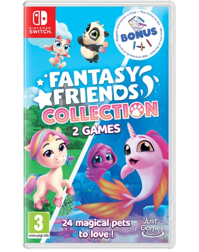 Fantasy Friends Kollektion (1+2) für Nintendo SWITCH - PC- & Videospiele; Erlebe die spannende Management- und Simulationswelt mit der einzigartigen Kollektion für Nintendo SWITCH, ideal für kreative Spieler ab 3 Jahren.