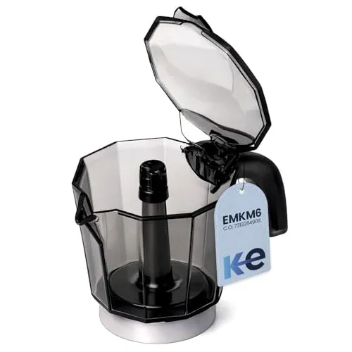 Anakel Home Kaffeemaschinen-Ersatz EMKM6 Kompatibel mit Delonghi Kaffeekanne Alicia Plus 6 Tassen