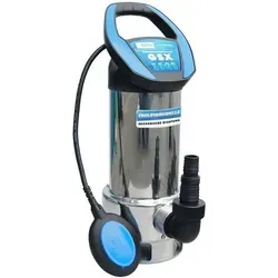 Güde Schmutzwasserpumpe GSX 1101 - Wasserpumpen mit automatischem Schwimmerschalter, ideal zum Abpumpen von stark verschmutztem Wasser aus Gruben und Teichen. Hohe Fördermenge von 19.000 l/h und robustes Edelstahlgehäuse.