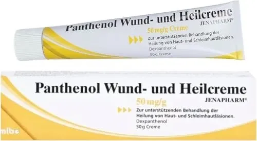 PANTHENOL Wund- und Heilcreme Jenapharm 50 g