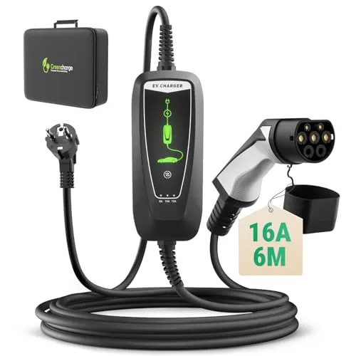 WISSENERGY Typ 2 EV Ladekabel Schuko 2-Pin 3,68KW
