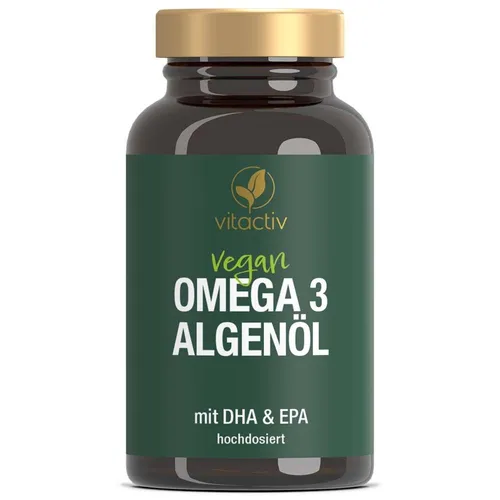 vitactiv Omega 3 Algenöl Kapseln