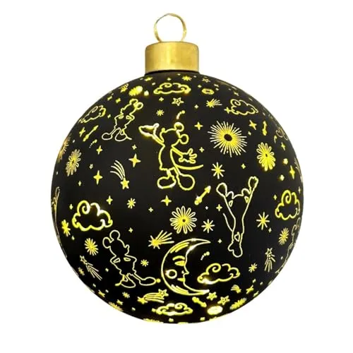 Christmas Inspirations Mickey Mouse Weihnachtskugel 10 cm von Christmas Inspirations