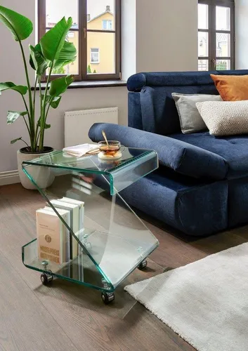 Paroli Beistelltisch weiß in weiß von Paroli