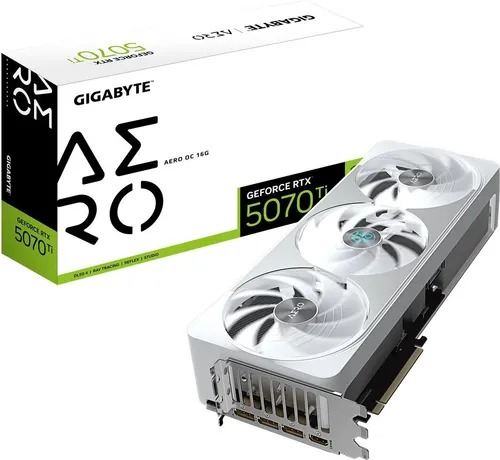 Gigabyte NVIDIA GeForce RTX 5070 Ti AERO OC 16GB GDDR7 von GIGABYTE