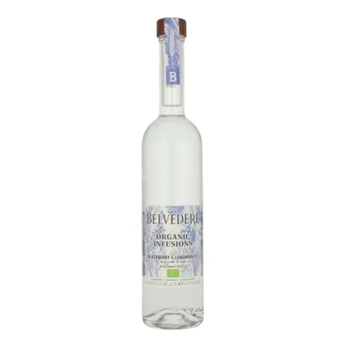 Belvedere Organic Infusions Blackberry & Lemongrass Flavoured Vodka 40% Vol. 0,7l