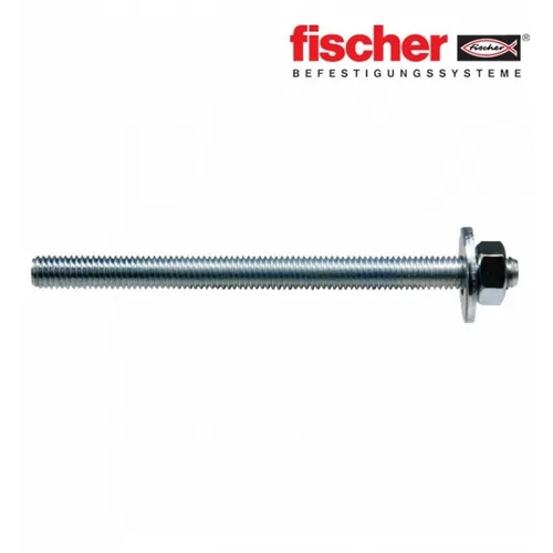 fischer 44973 Ankerstange FIS A M 10 x 170 R - Anker für vielseitige Anwendungen, variable Verankerungstiefe für optimale Lastanpassung und reduzierte Kosten. Ideal für Beton und Mauerwerk, aus hochwertigem Edelstahl für den Außenbereich.