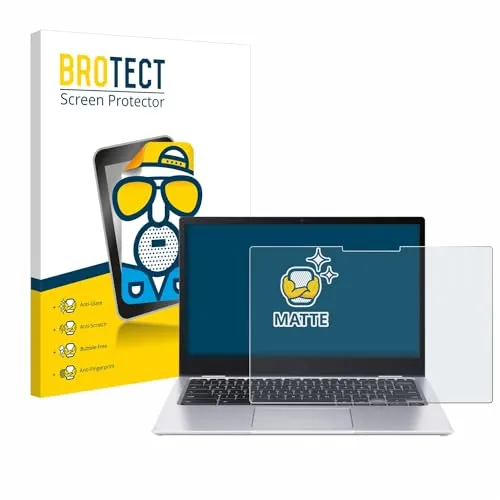 BROTECT Entspiegelungs-Schutzfolie für Acer Chromebook Spin 513 CP513-1H-S72Y Matte Displayschutz-Folie, Anti-Reflex, Anti-Fingerprint