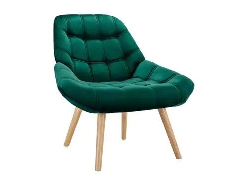 Vente-unique-Sessel - Samt - Grün - LUOSTO