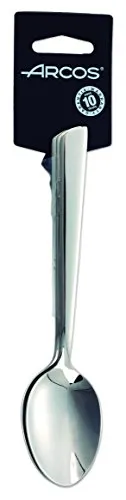 Arcos Serie Toscana - Dessertlöffel Set (3 löffel) - Monoblock aus einem Stück Edelstahl 18/10 und 180 mm Farbe Silber
