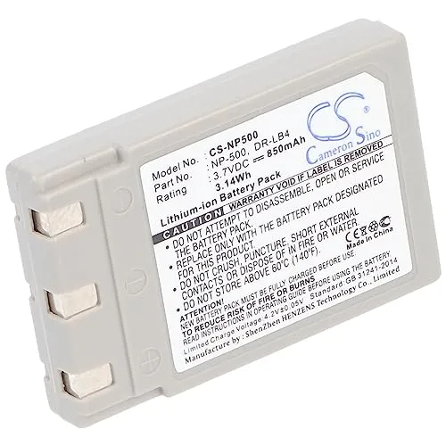 Energy 4047038414009 Akku Konica DR-LB4, Konica-Minolta NP-, NP-500