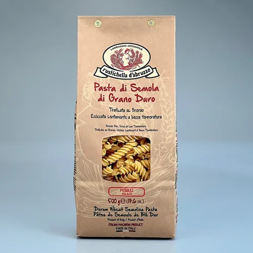 Fusilli Fusillotti 500 g Pasta di semola di grano duro - Rustichella d' Abruzzo